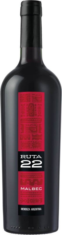 Ruta 22 Malbec 2017 Front Bottle Shot
