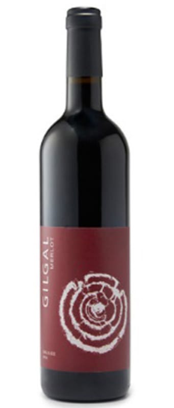 Gilgal Merlot (OK Kosher) 2014 Front Bottle Shot