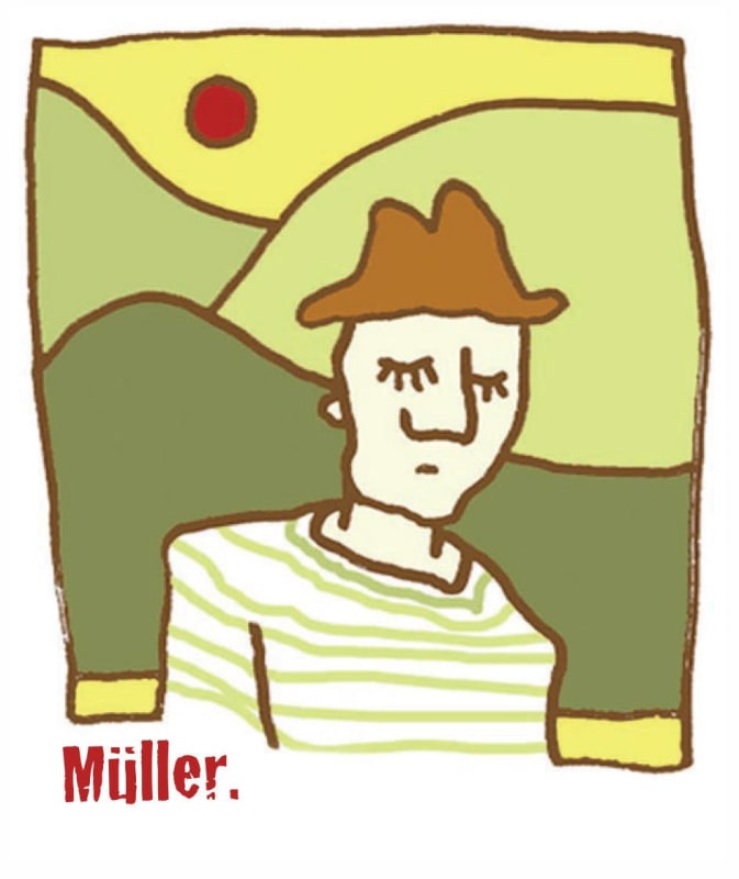 Weingut Enderle & Moll Muller Thurgau 2014 Front Label