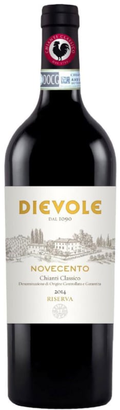 Dievole Novecento Chianti Classico Riserva 2014 Front Bottle Shot