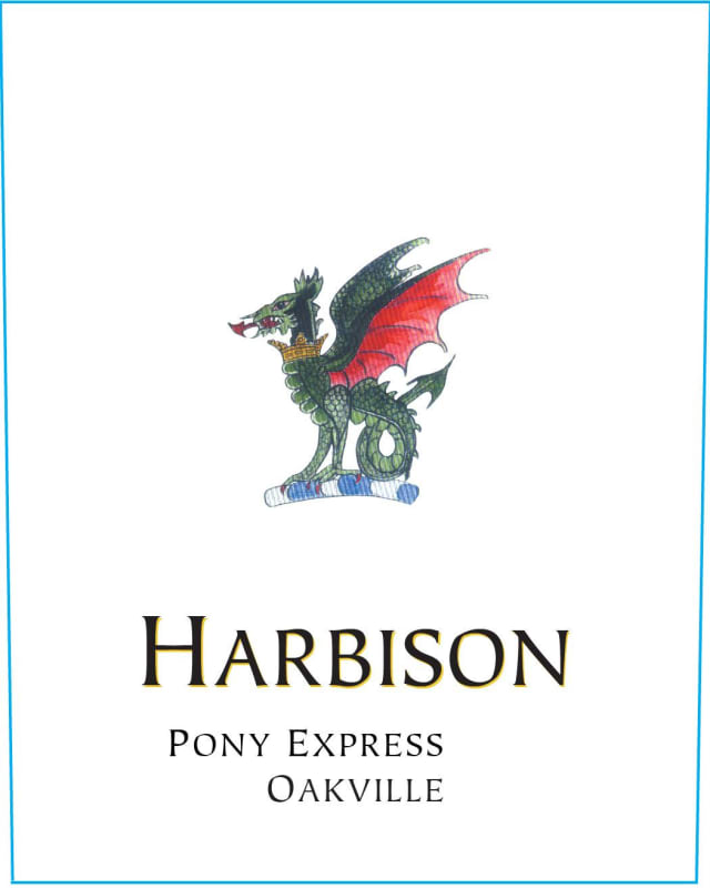 Harbison Wines Pony Express Cabernet Sauvignon 2012 Front Label
