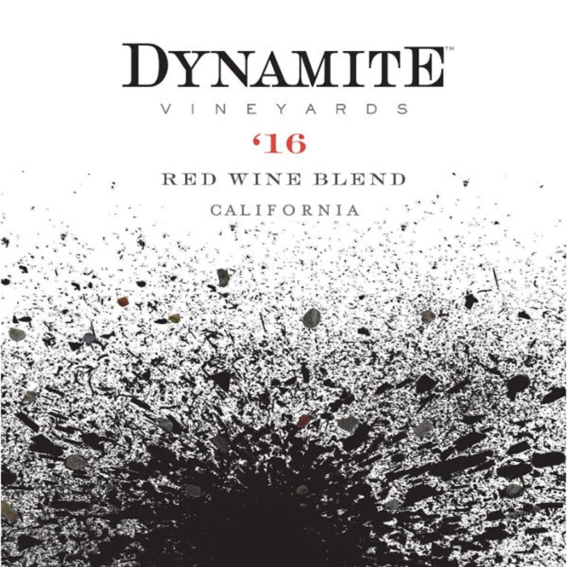 Dynamite Vineyards Red Blend 2016 Front Label