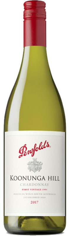 Penfolds Koonunga Hill Chardonnay 2017 Front Bottle Shot