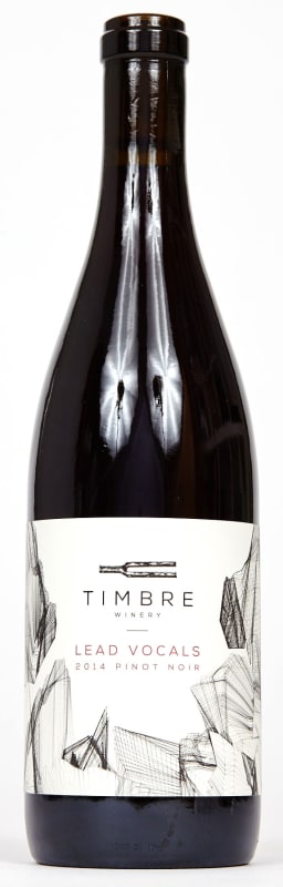 Timbre Lead Vocals Bien Nacido Vineyard Pinot Noir 2014 Front Bottle Shot