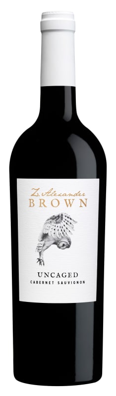 Z. Alexander Brown Uncaged Cabernet Sauvignon 2016 Front Bottle Shot