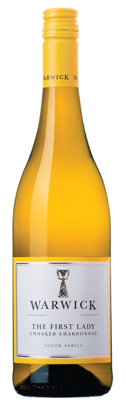 Warwick The First Lady Chardonnay 2017 Front Bottle Shot