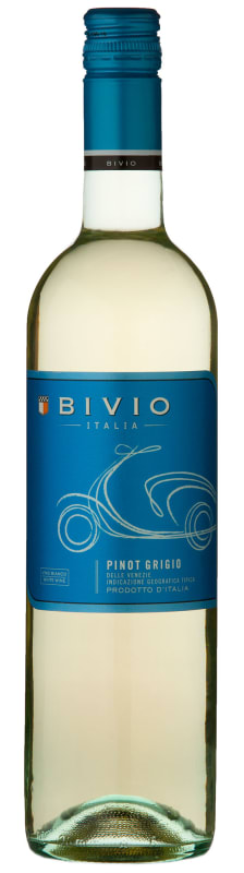 Bivio Pinot Grigio 2016 Front Bottle Shot