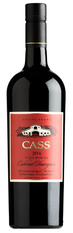 Cass Winery Signature Cabernet Sauvignon 2014 Front Bottle Shot