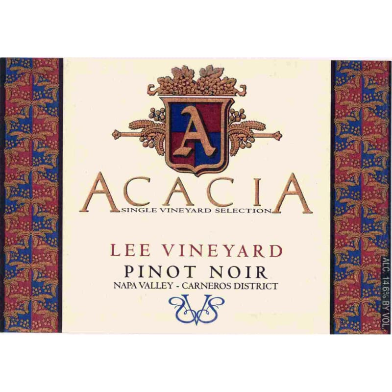 Acacia Pinot Noir Lee (3 Liter) 1999 Front Label