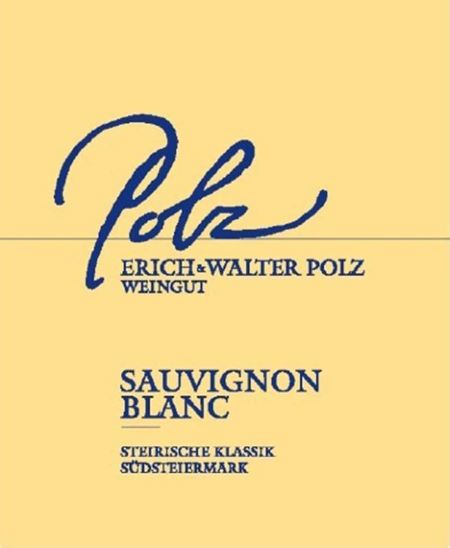 Weingut Erich & Walter Polz Sudsteiermark Steirische Klassik Sauvignon Blanc 2015 Front Label