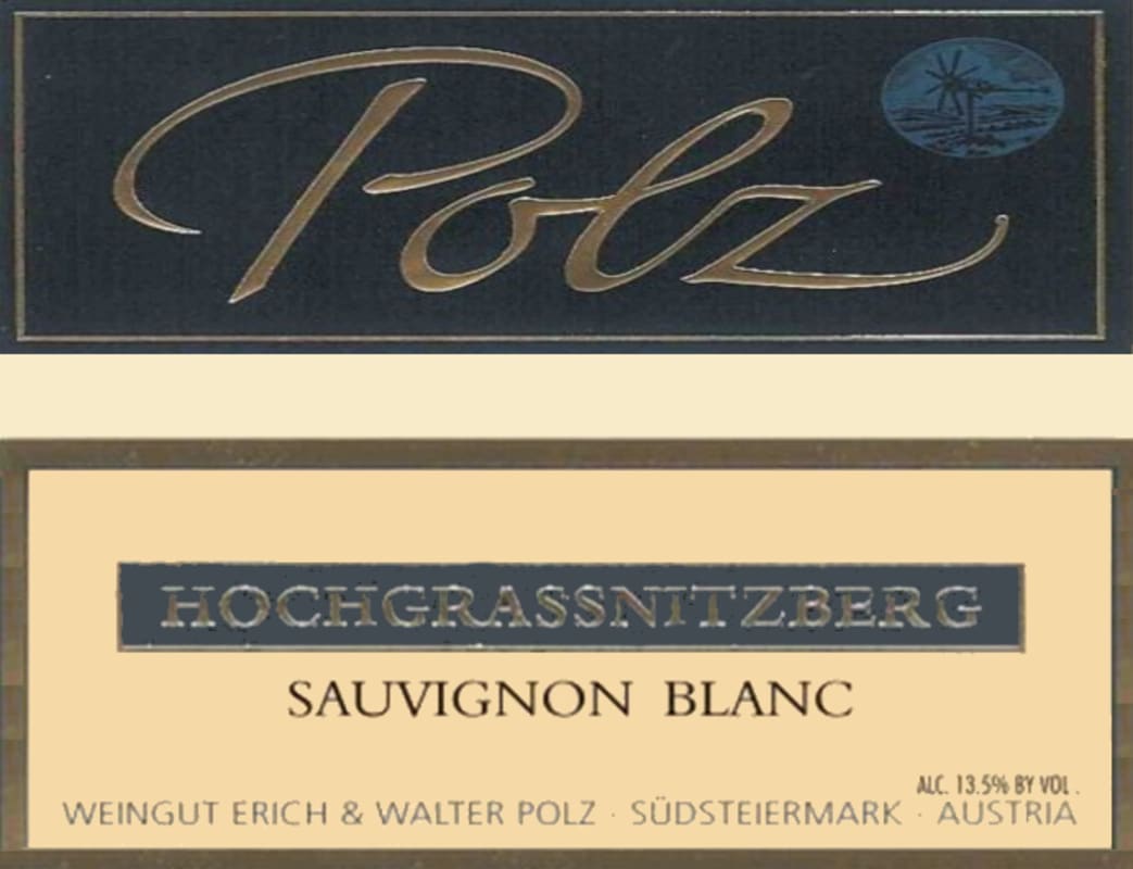 Weingut Erich & Walter Polz Hochgrassnitzberg Grosse STK Lage Sauvignon Blanc 2010 Front Label