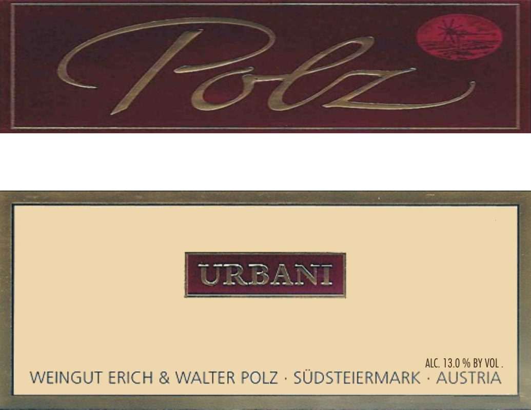 Weingut Erich & Walter Polz Sudsteiermark Urbani 2010 Front Label