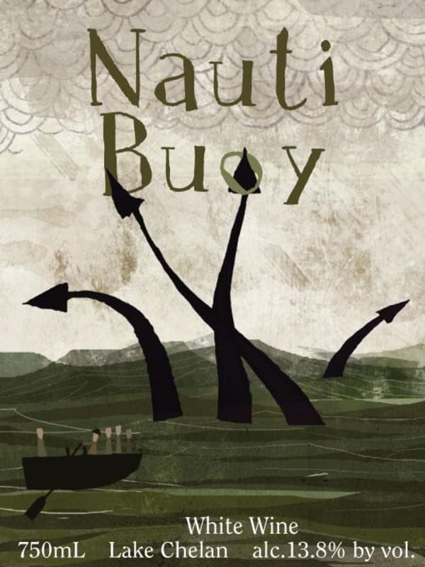 Hard Row to Hoe Vineyards Nauti Buoy White 2014 Front Label