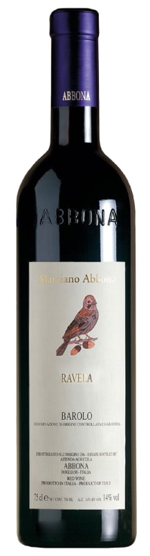Abbona Terlo Ravera Barolo 2012 Front Bottle Shot
