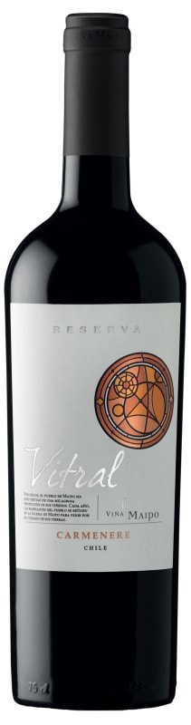 Vina Maipo Vitral Reserva Carmenere 2013 Front Bottle Shot
