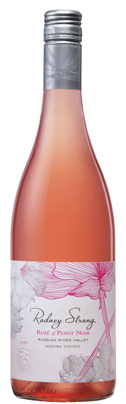 Rodney Strong Rose of Pinot Noir 2016 Front Bottle Shot