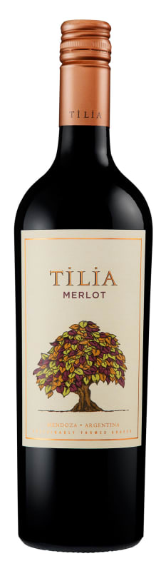 Tilia Merlot 2017 Front Bottle Shot