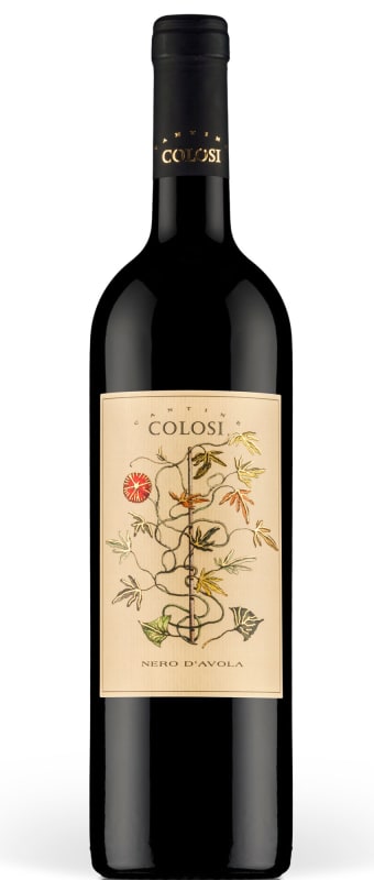 Colosi Nero d'Avola 2017 Front Bottle Shot