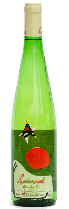 Xarmant Arabako Txakolina 2017 Front Bottle Shot