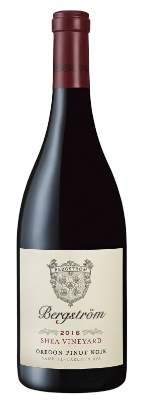 Bergstrom Shea Vineyard Pinot Noir 2016 Front Bottle Shot