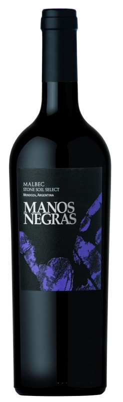 Manos Negras Stone Soil Select Malbec 2015 Front Bottle Shot