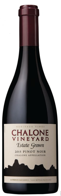 Chalone Estate Pinot Noir 2015 Front Bottle Shot