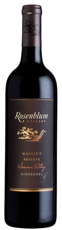 Rosenblum Cellars Samsel Vineyard Maggies Reserve Zinfandel 2012 Front Bottle Shot