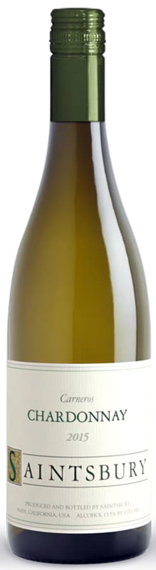Saintsbury Carneros Chardonnay 2015 Front Bottle Shot