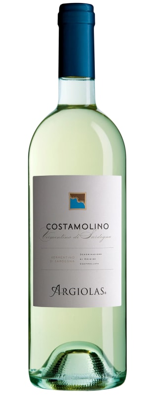 Argiolas Costamolino Vermentino 2017 Front Bottle Shot