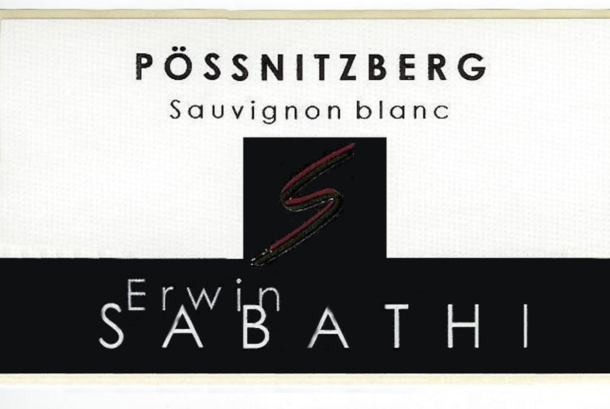 Weingut Erwin Sabathi Possnitzberg Sauvignon Blanc 2015 Front Label