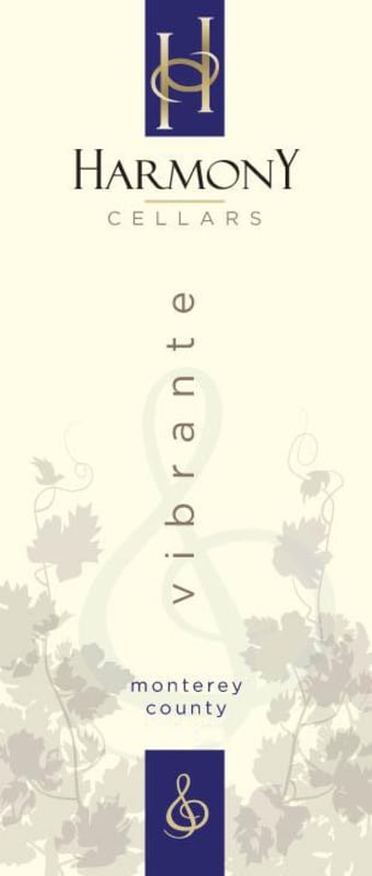Harmony Cellars Vibrante 2015 Front Label