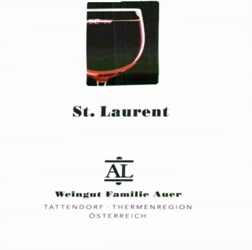Weingut Familie Auer Thermenregion St. Laurent 2009 Front Label