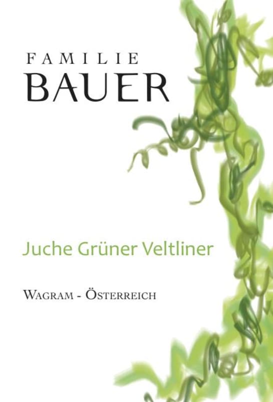 Weingut Familie Bauer Juche Gruner Veltliner 2013 Front Label