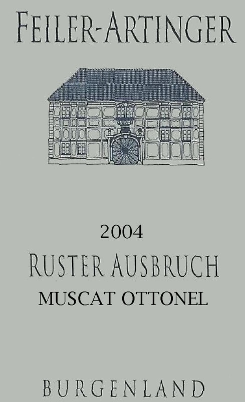 Weingut Feiler-Artinger Ruster Ausbruch Muskat Ottonel 2004 Front Label