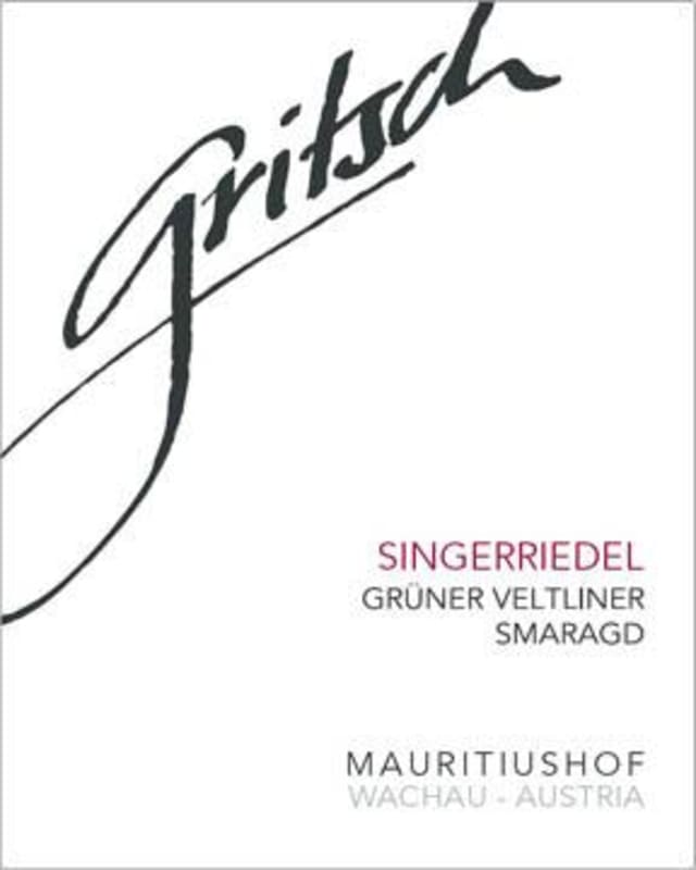 Weingut FJ Gritsch Singerriedel Smaragd Gruner Veltliner 2012 Front Label
