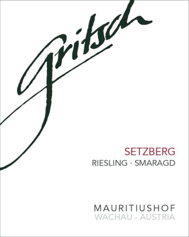 Weingut FJ Gritsch Setzberg Smaragd Riesling 2013 Front Label