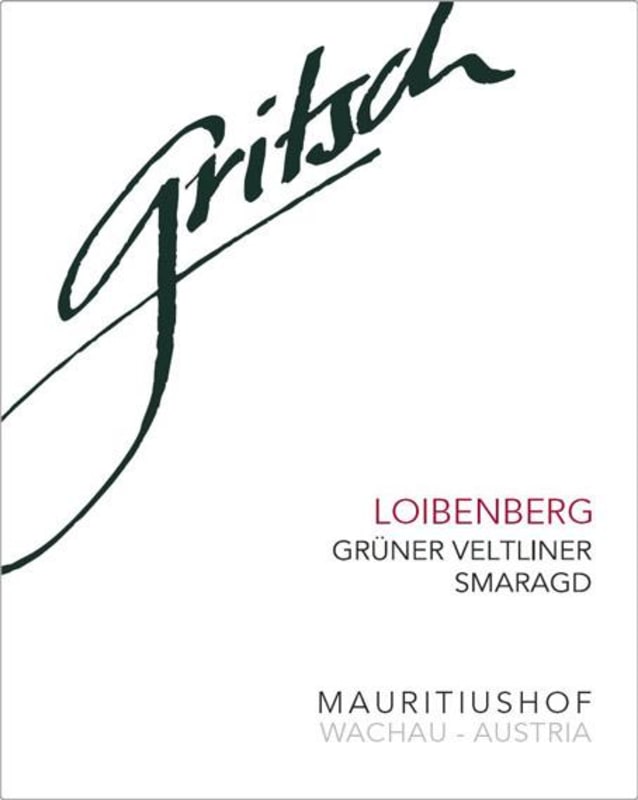 Weingut FJ Gritsch Loibenberg Smaragd Gruner Veltliner 2013 Front Label