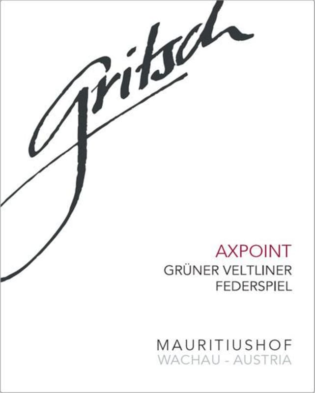 Weingut FJ Gritsch Axpoint Federspiel Gruner Veltliner 2013 Front Label