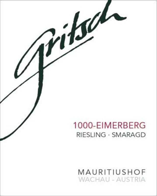 Weingut FJ Gritsch 1000-Eimerberg Smaragd Riesling 2010 Front Label