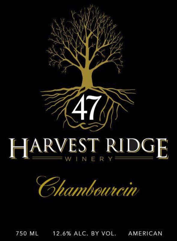 Harvest Ridge Winery Chambourcin 2014 Front Label