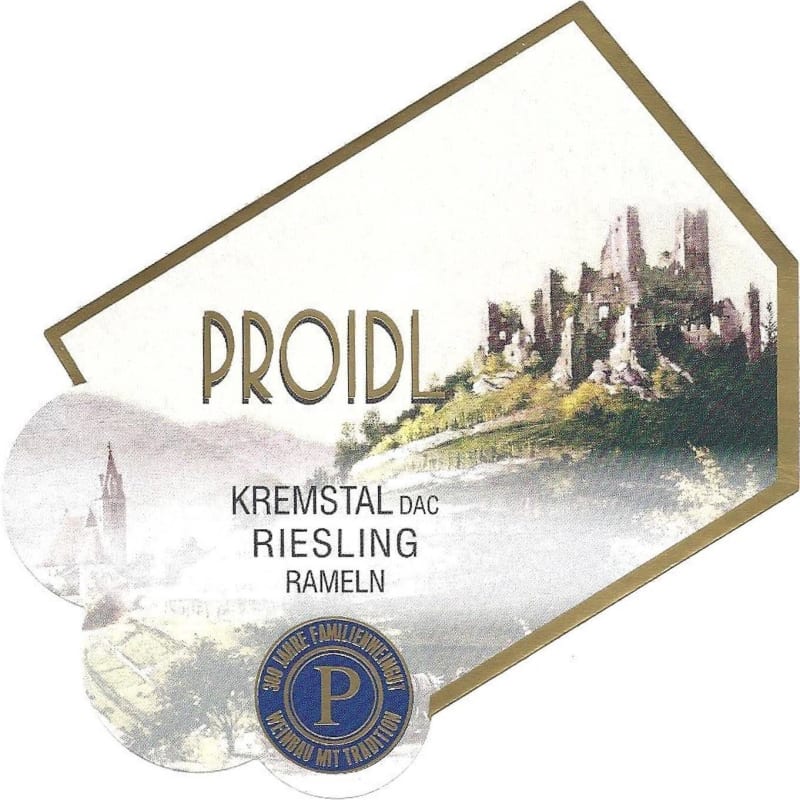 Weingut Franz und Andrea Proidl Senftenberger Rameln Riesling 2015 Front Label