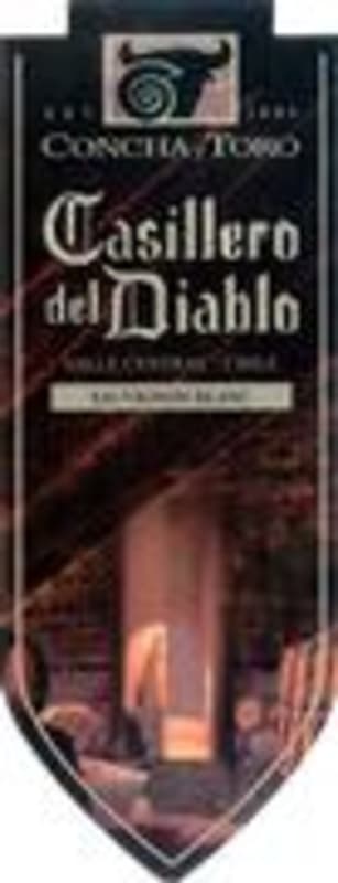 Casillero del Diablo Sauvignon Blanc 2000 Front Label