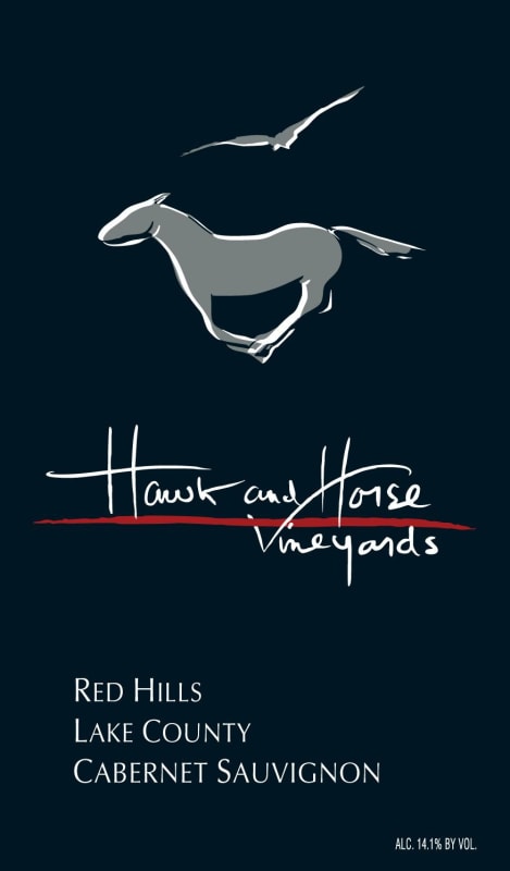 Hawk and Horse Vineyards Cabernet Sauvignon 2011 Front Label