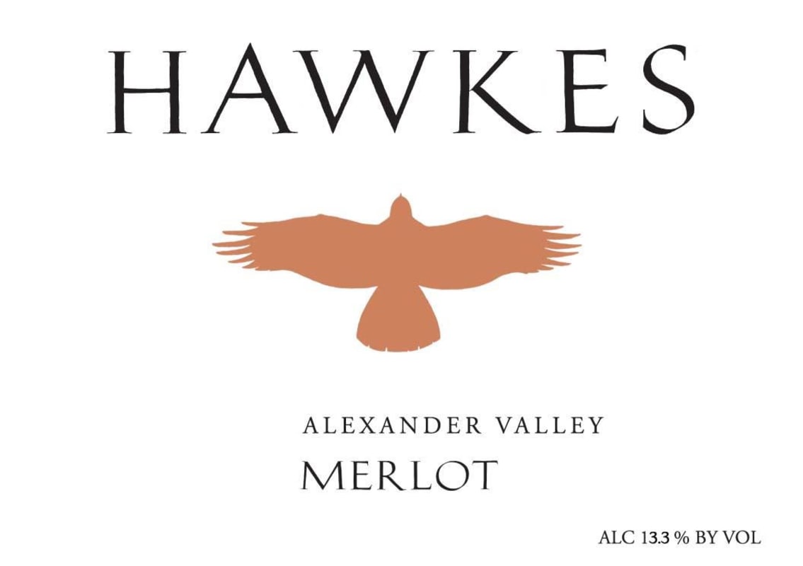 Hawkes Wines Merlot 2011 Front Label