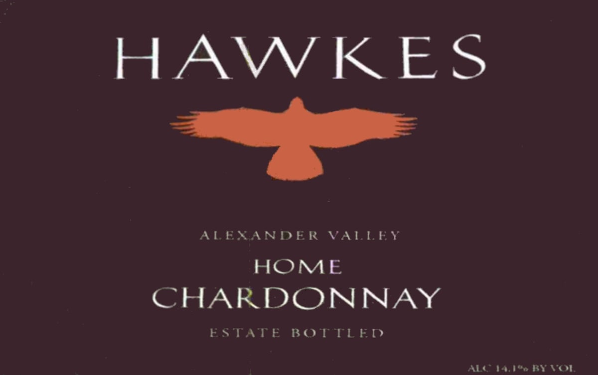 Hawkes Wines Home Chardonnay 2015 Front Label