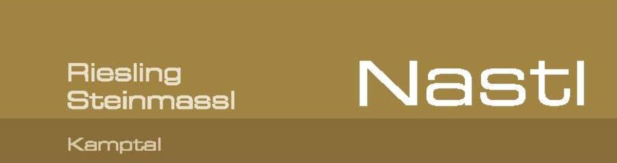 Weingut G & R Nastl Steinmassl Riesling 2014 Front Label