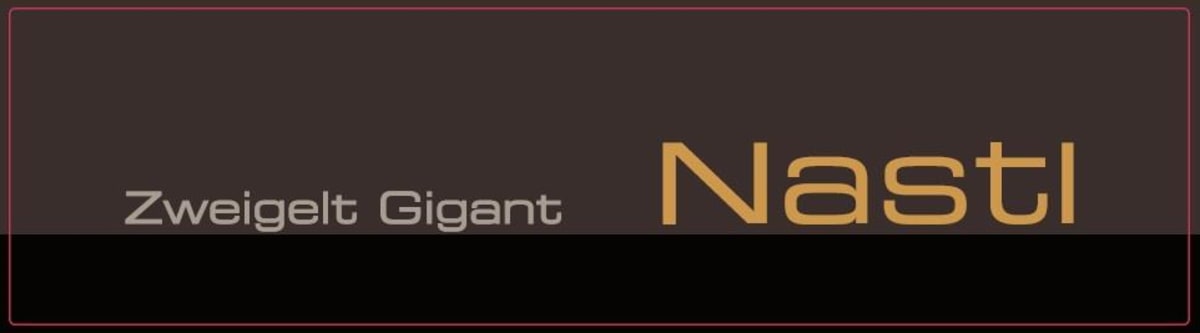 Weingut G & R Nastl Gigant Zweigelt 2013 Front Label