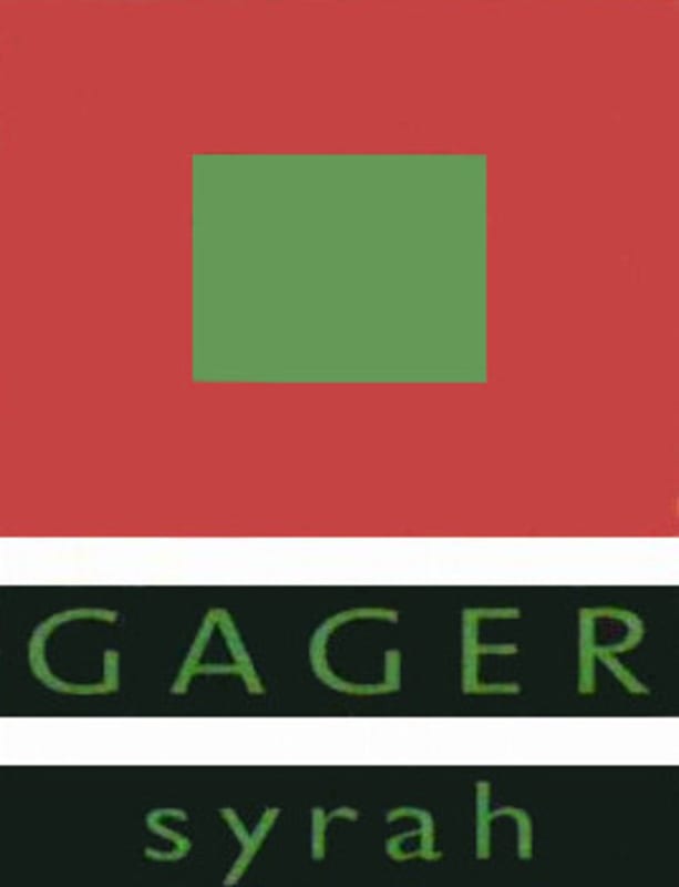 Weingut Gager Syrah 2005 Front Label