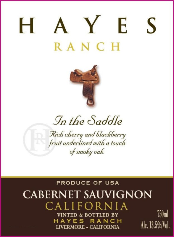 Hayes Ranch Cabernet Sauvignon 2011 Front Label