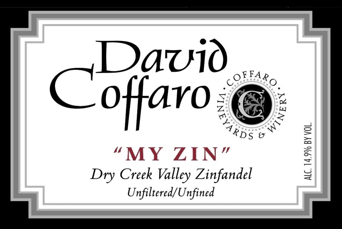 David Coffaro Estate Vineyard My Zin Zinfandel 2007 Front Label